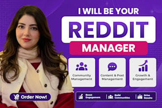 be your reddit manager