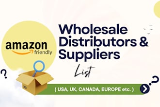 do amazon wholesale suppliers and distributors list