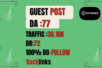 guest post article with dofollow backlink on tech site da78