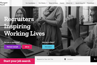 build recruitment website, jboard website, job portal site, ai job board website