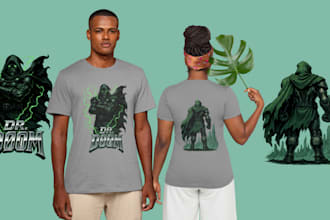 design unique and trendy tshirt prints for your brand