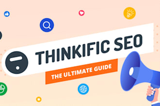 thinkific, kajabi, teachable, and podia website design