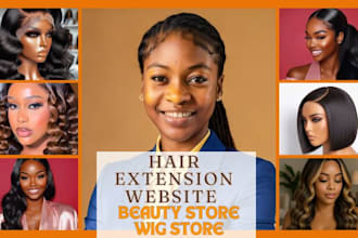 develop hair extension shopify hair website wigs lashes store dropshipping