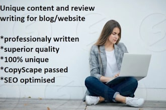 write engaging SEO content, articles, blogposts
