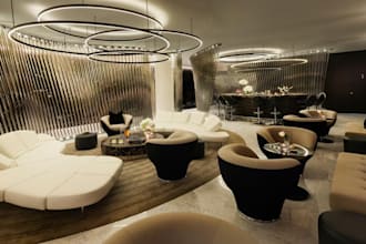 craft 3d interior hotel,liquor lounge,VIP room,elegant restaurant,3d cafe render