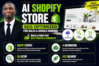 build ai shopify store for high sales and conversions