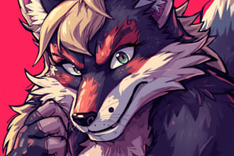 draw art of your furry character or fursona