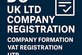 do UK ltd company registration, company formation, vat registration, utr, eori