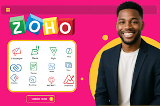 setup zoho crm zoho site automation one zoho integratio zoho desk campaign