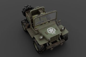 mod 3d jeep car,3d military truck, 3d warship, armor tank artillery, vehicle bod