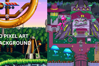 create pixel art background tileset rpg game assets 2d top down isometric map