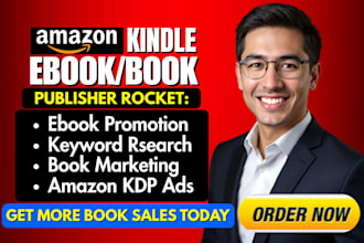 do amazon kdp publishing ebook promotion amazon kdp ads publisher rocket