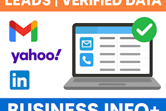 generate targeted gmail yahoo linkedin leads
