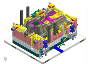 design custom mold for plastic components with full engineering support