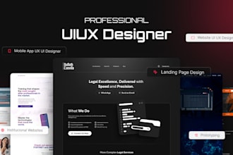design stunning UX UI prototypes for your website or app