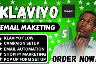 do email marketing klavio mailchimp hubspot crm automation for shopify promotion