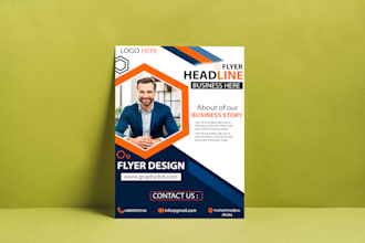 design professional business flyer