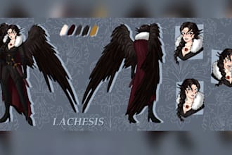 draw custom dnd character