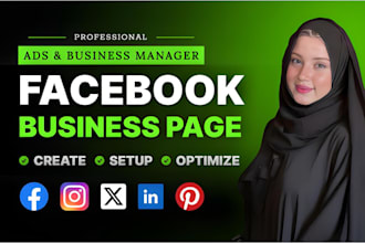do impressive professional facebook business page setup