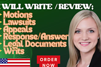 l be your contract lawyer for legal agreement, contract, terms and conditions