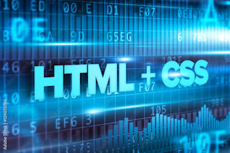 create a front end developing for a website HTML CSS coding