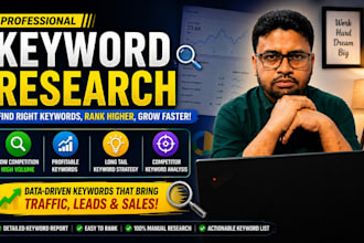 do advanced SEO keyword research for your niche