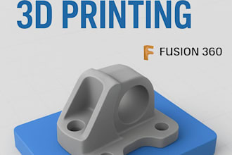 design 3d printable parts, enclosures, or mounts in fusion 360