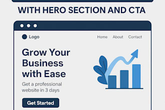 landing page design for your business
