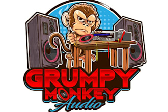 design awesome monkey logo