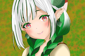 draw your oc in anime style