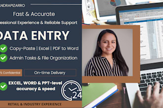 do data entry, transcription, and document formatting