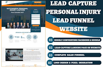 generate personal injury leads injury claims accident lawyer insurance website