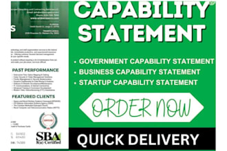 create impactful capability statements to elevate your business