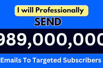 do bulk mailing, marketing campaigns, and email promotions