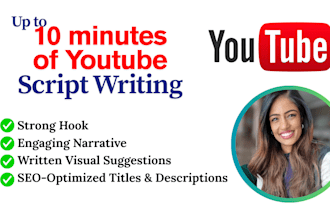 high retention youtube script writing