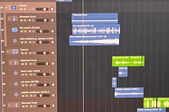 produce a voice acting demo reel for you