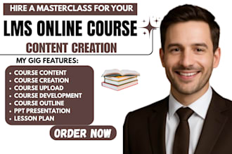 do online course content on finance, investment, entrepreneur, real estate video
