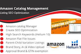 manage your amazon seller central fba fbm account and optimize listings