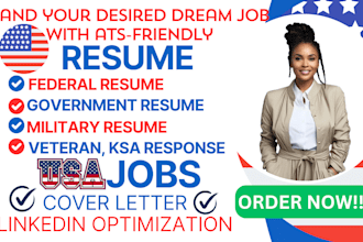 write federal resume, government, military, veteran, ksa response for usajobs