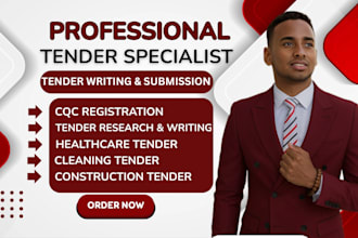 do UK tender, supported living, healthcare tender, nhs tender writing and cqc