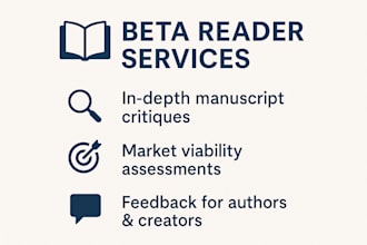 beta read your business book with detailed and constructive feedback