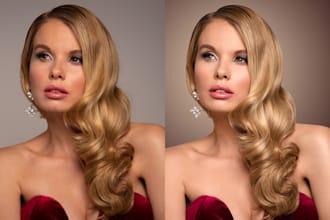 do professional photo retouch