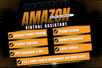 be your dedicated amazon VA expert for pl, fba support