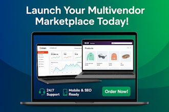 build woocommerce multi vendor website, ecommerce marketplace by dokan or wcfm