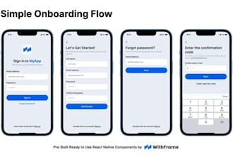 develop a professional react js website with clean code