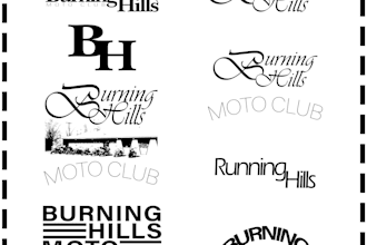 create typography and text logo design