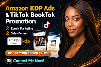 tik tok booktok childrens ebook promotion marketing amazon KDP PPC ads campaign