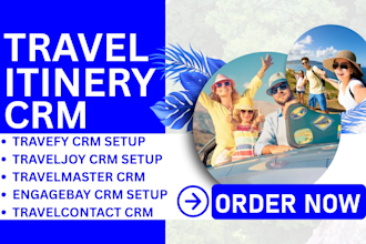 setup travel tourism CRM traveljoy travelcontact travelmaster travefy tourplan