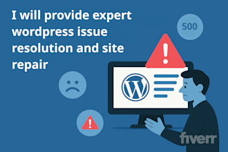 provide expert wordpress issue resolution and site repair