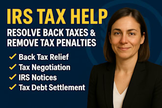 fix back taxes, remove irs debt, and protect your income